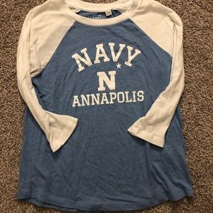 USNA 3/4 shirt, S